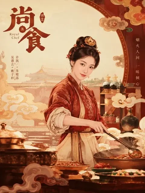 AI短剧《御膳房的小娘子》封面 - 古装宫廷热门短剧